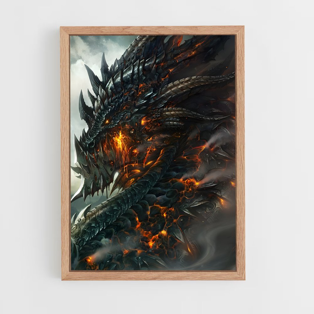Poster Deathwing Draconique – affiche World of Warcraft (vue 4)