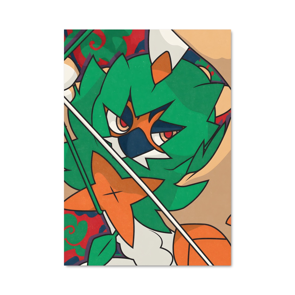 Poster Feuille d'Aventure – affiche Pokemon