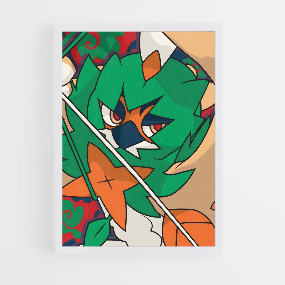 Poster Feuille d'Aventure – affiche Pokemon (vue 3)
