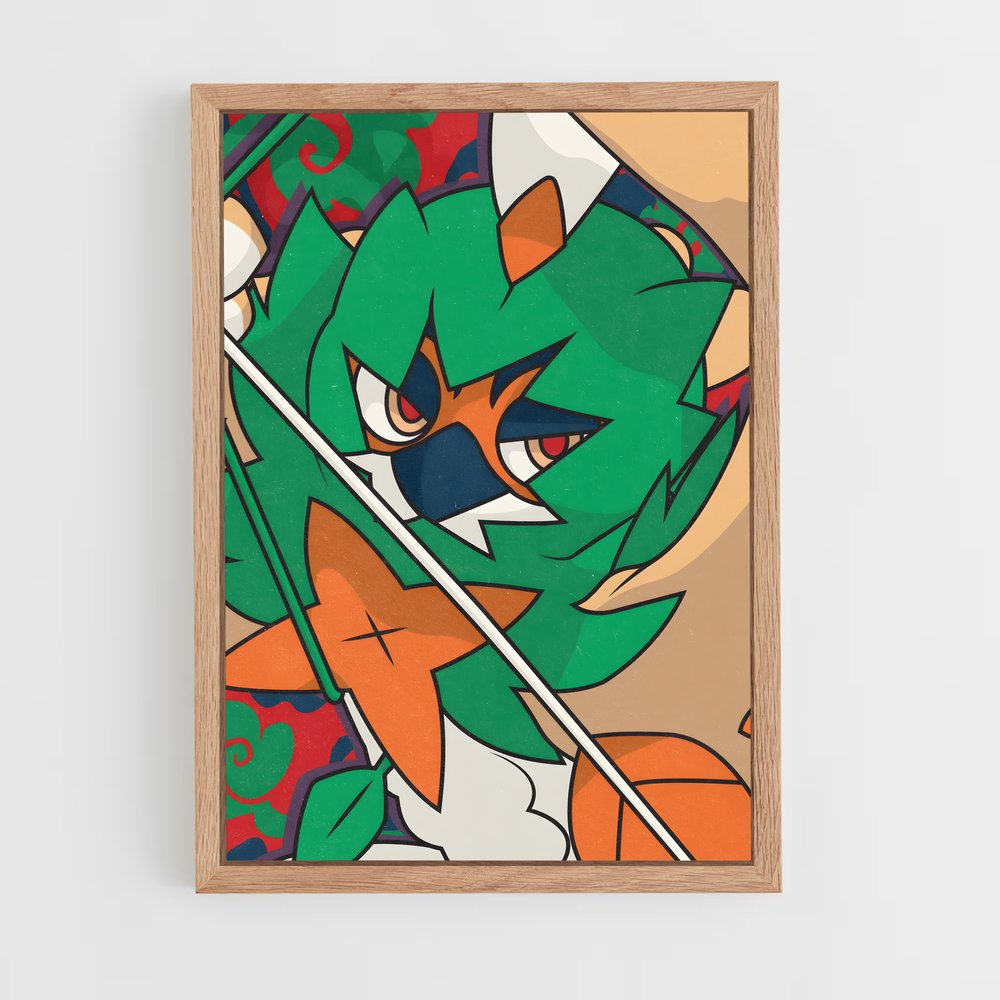 Poster Feuille d'Aventure – affiche Pokemon (vue 4)