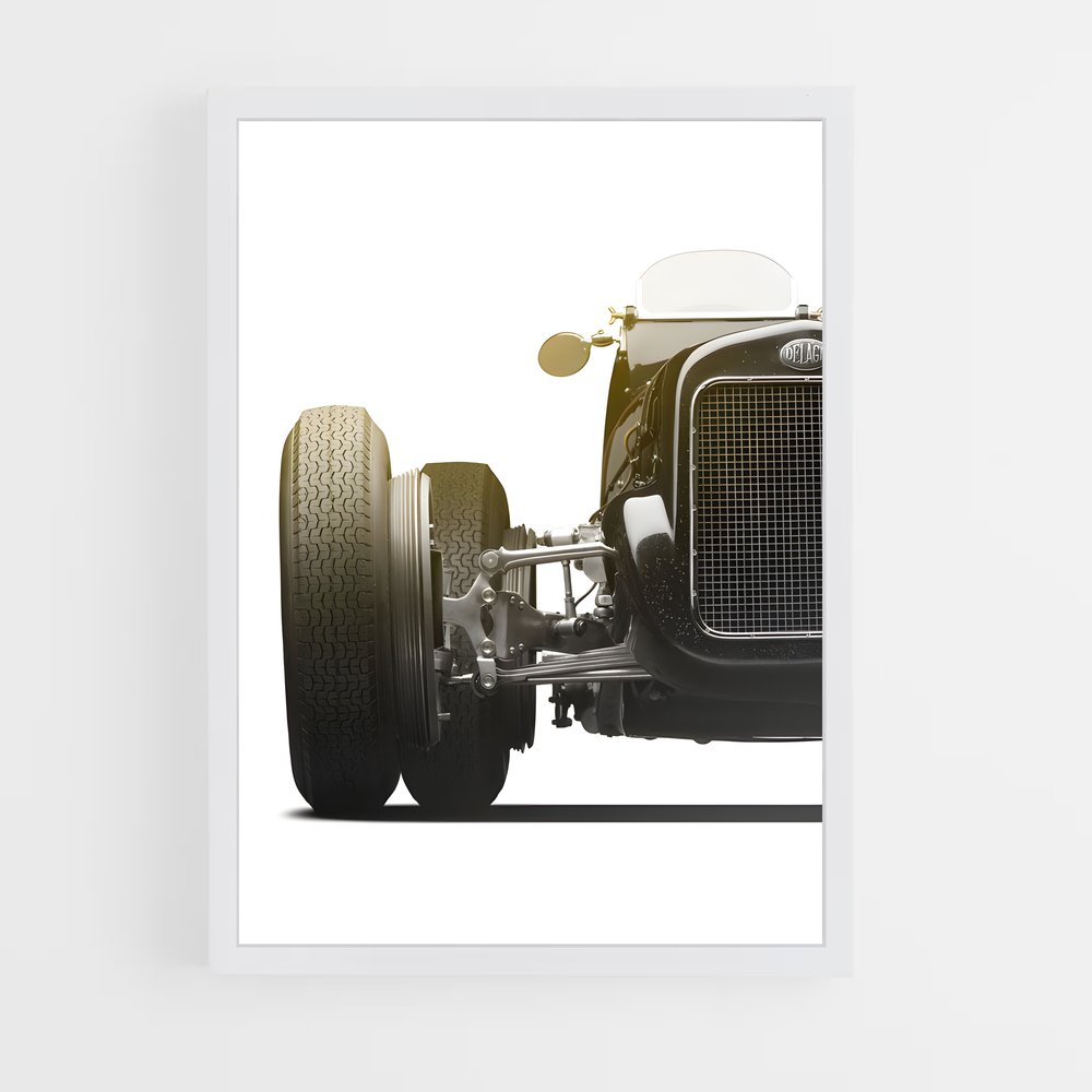 Poster Éclat de Moteur – affiche Delage (vue 3)