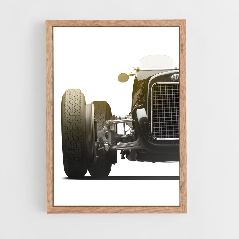 Poster Éclat de Moteur – affiche Delage (vue 4)