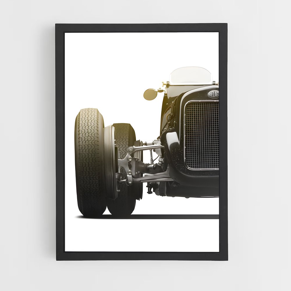 Poster Éclat de Moteur – affiche Delage (vue 2)