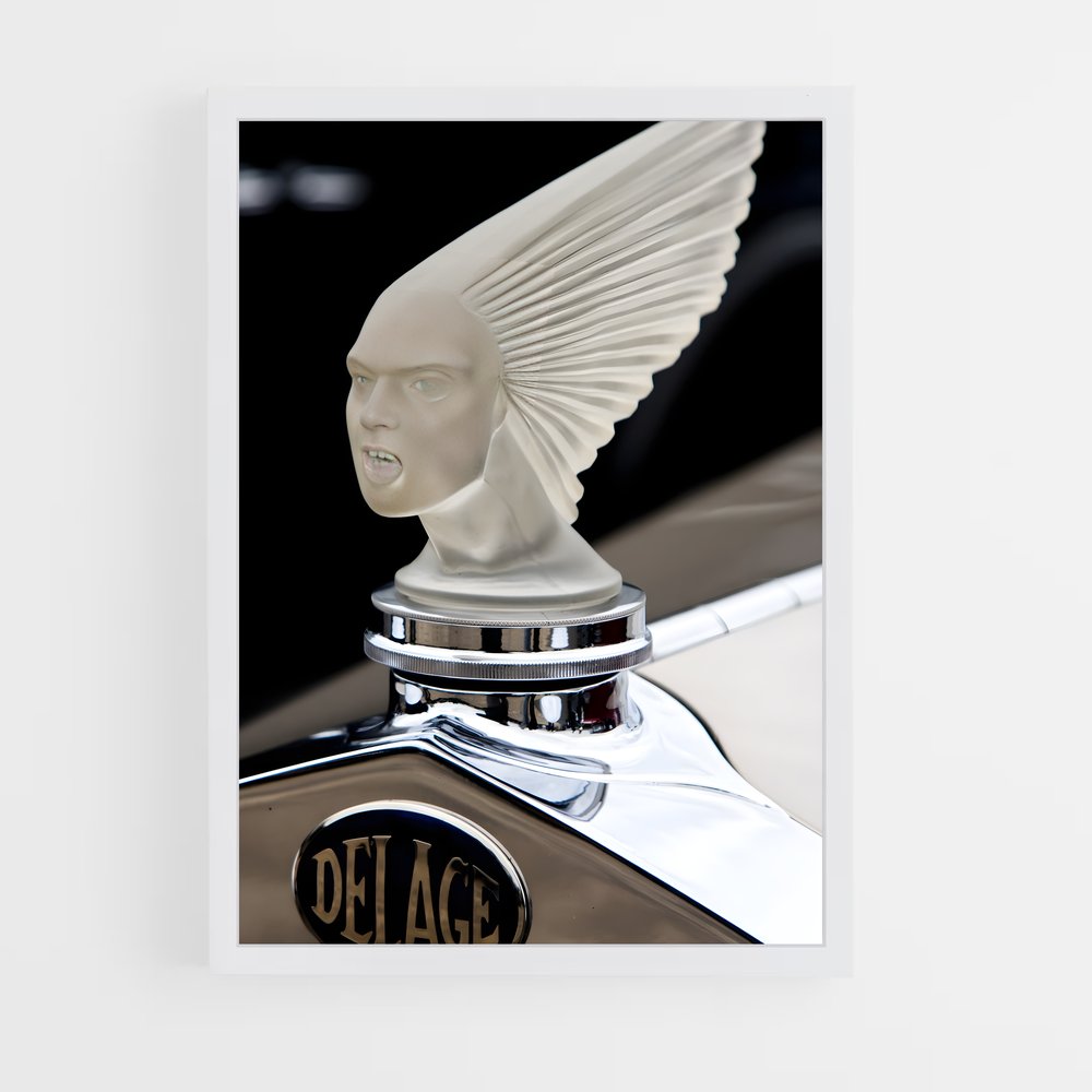 Poster Oiseau Élégant – affiche Delage (vue 3)