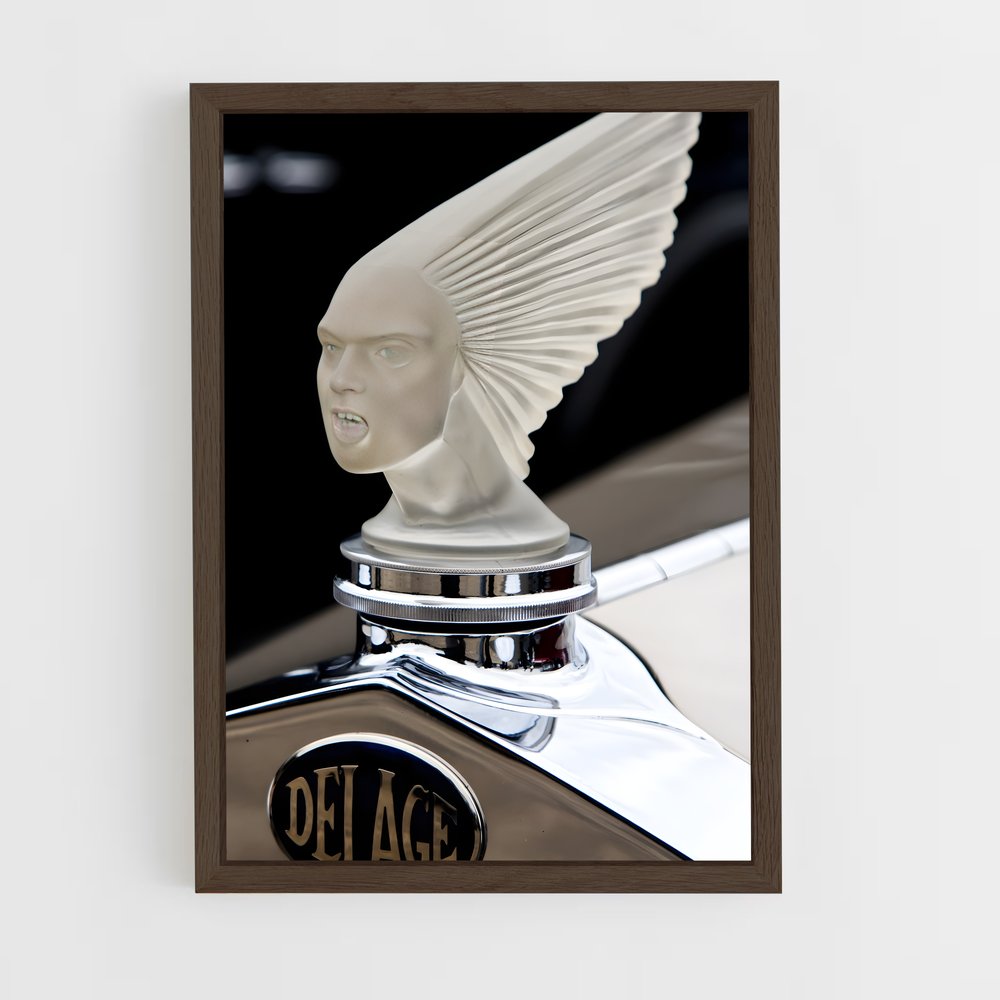 Poster Oiseau Élégant – affiche Delage (vue 5)