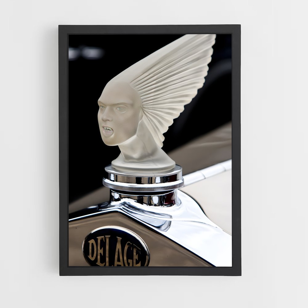Poster Oiseau Élégant – affiche Delage (vue 2)