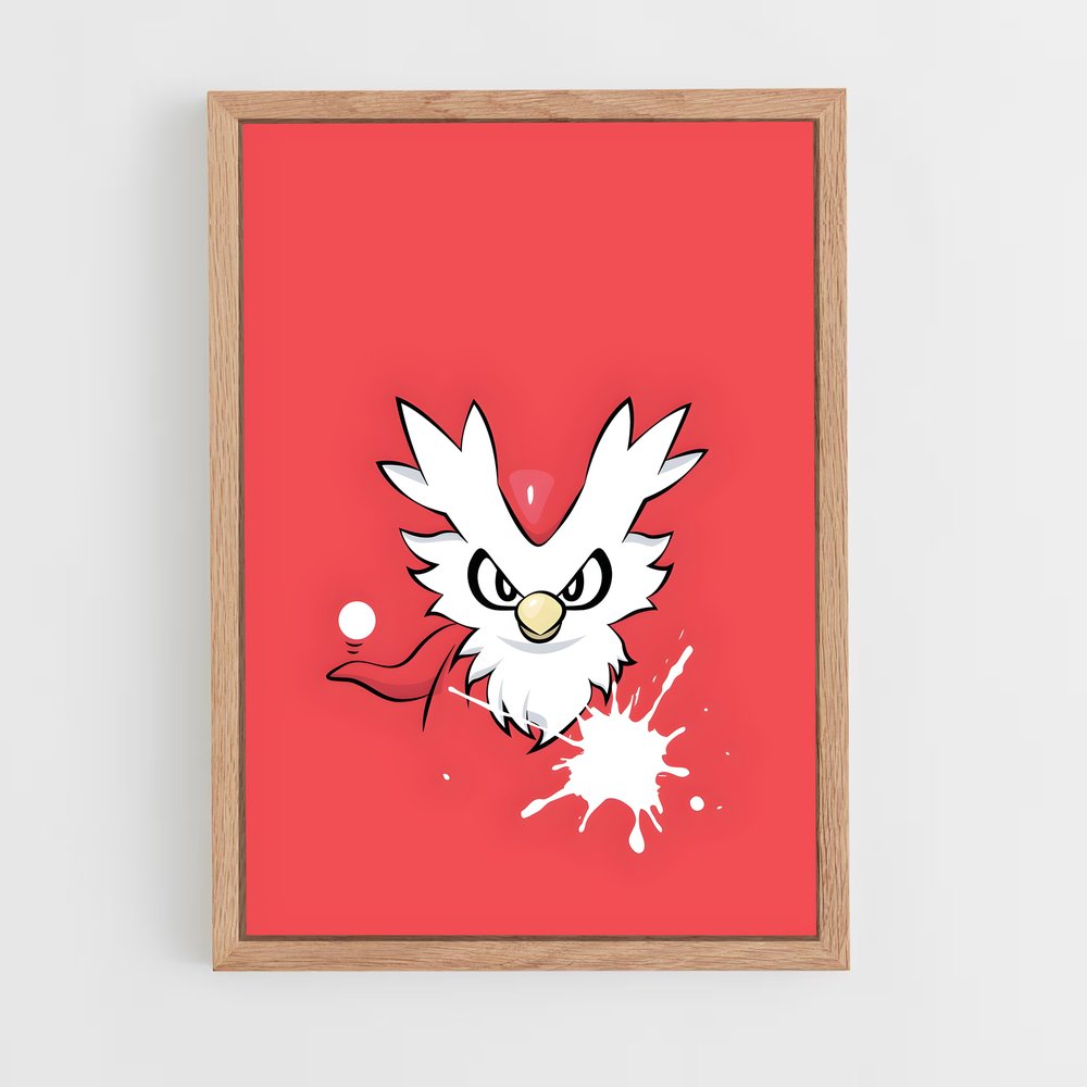 Poster Hibou Magique – affiche Pokemon (vue 4)
