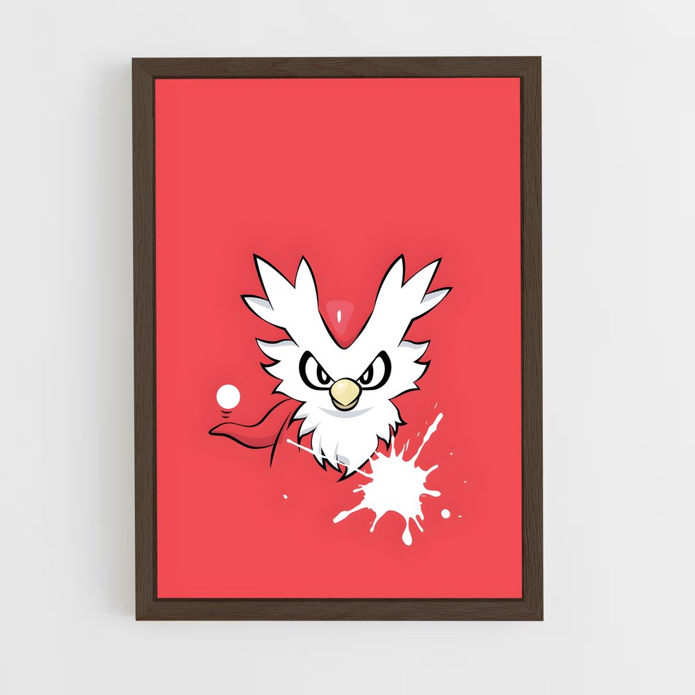 Poster Hibou Magique – affiche Pokemon (vue 5)