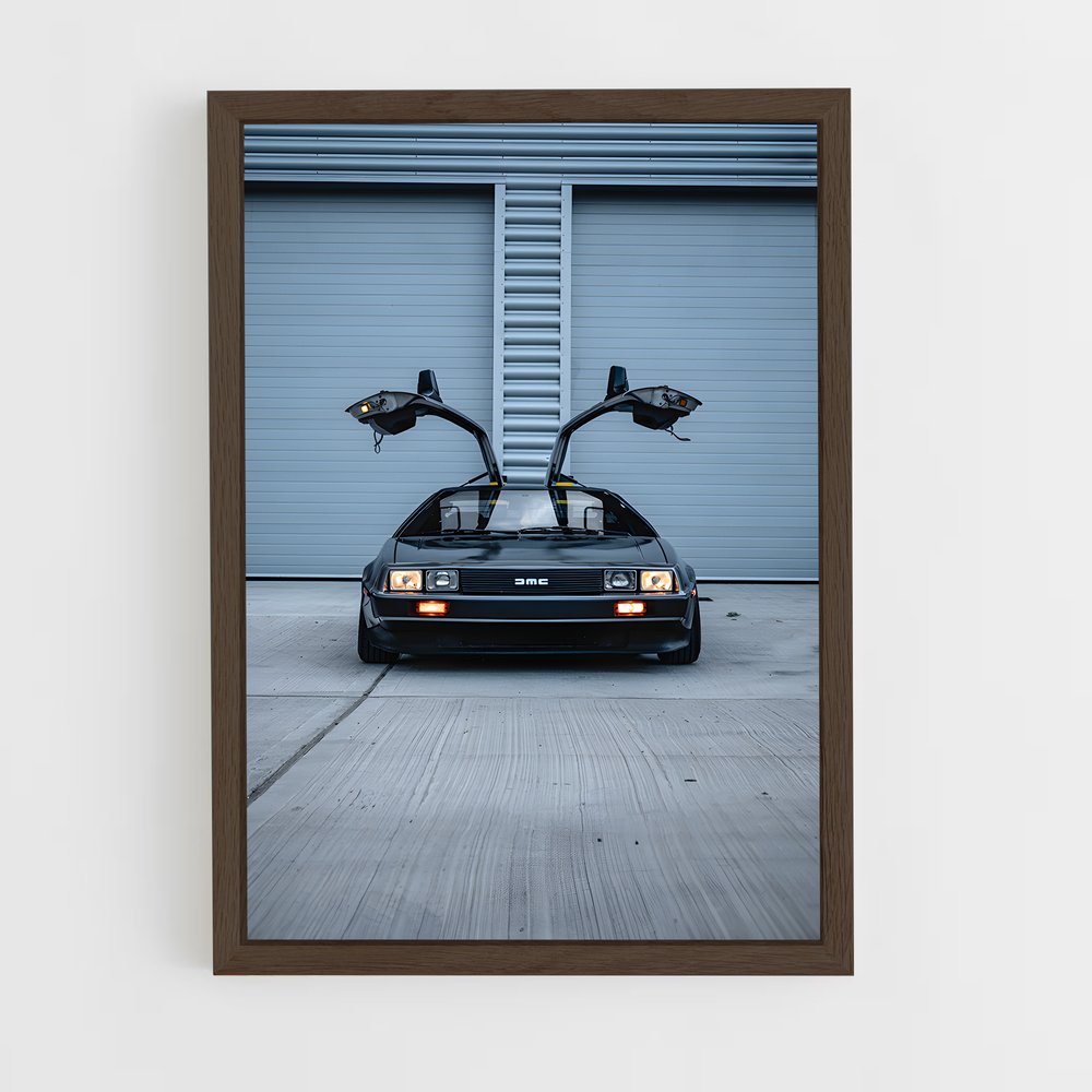 Poster Delorean Temps (vue 5)