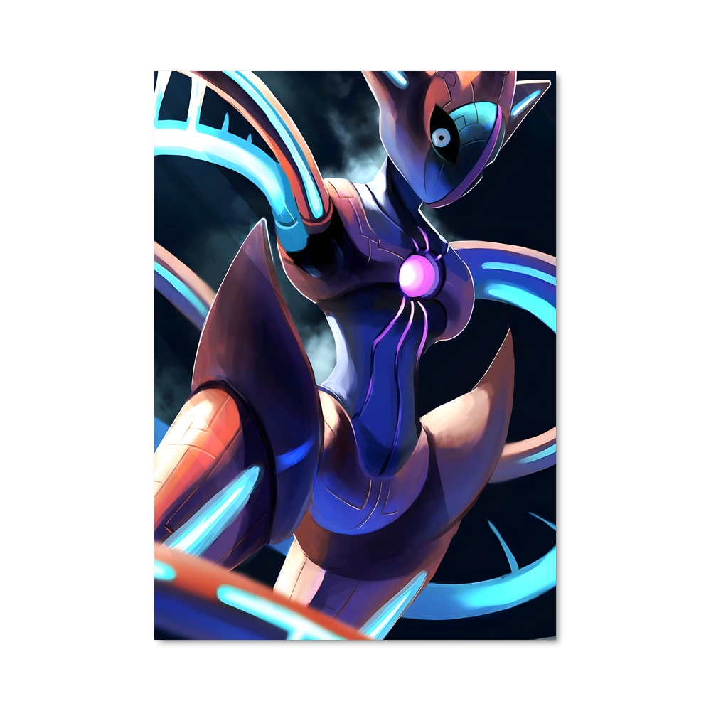 Poster Deoxys en Folie – affiche Pokemon