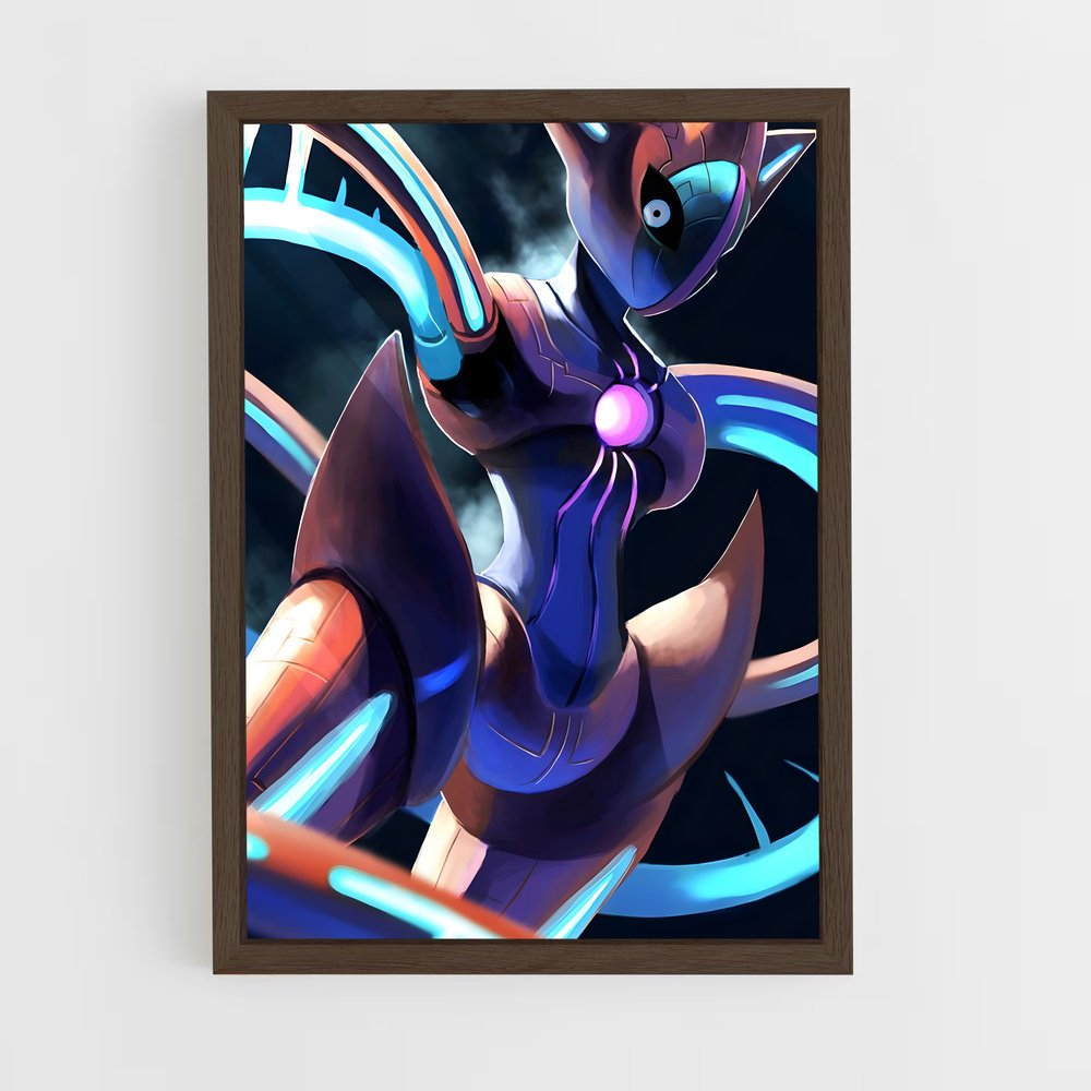 Poster Deoxys en Folie – affiche Pokemon (vue 5)