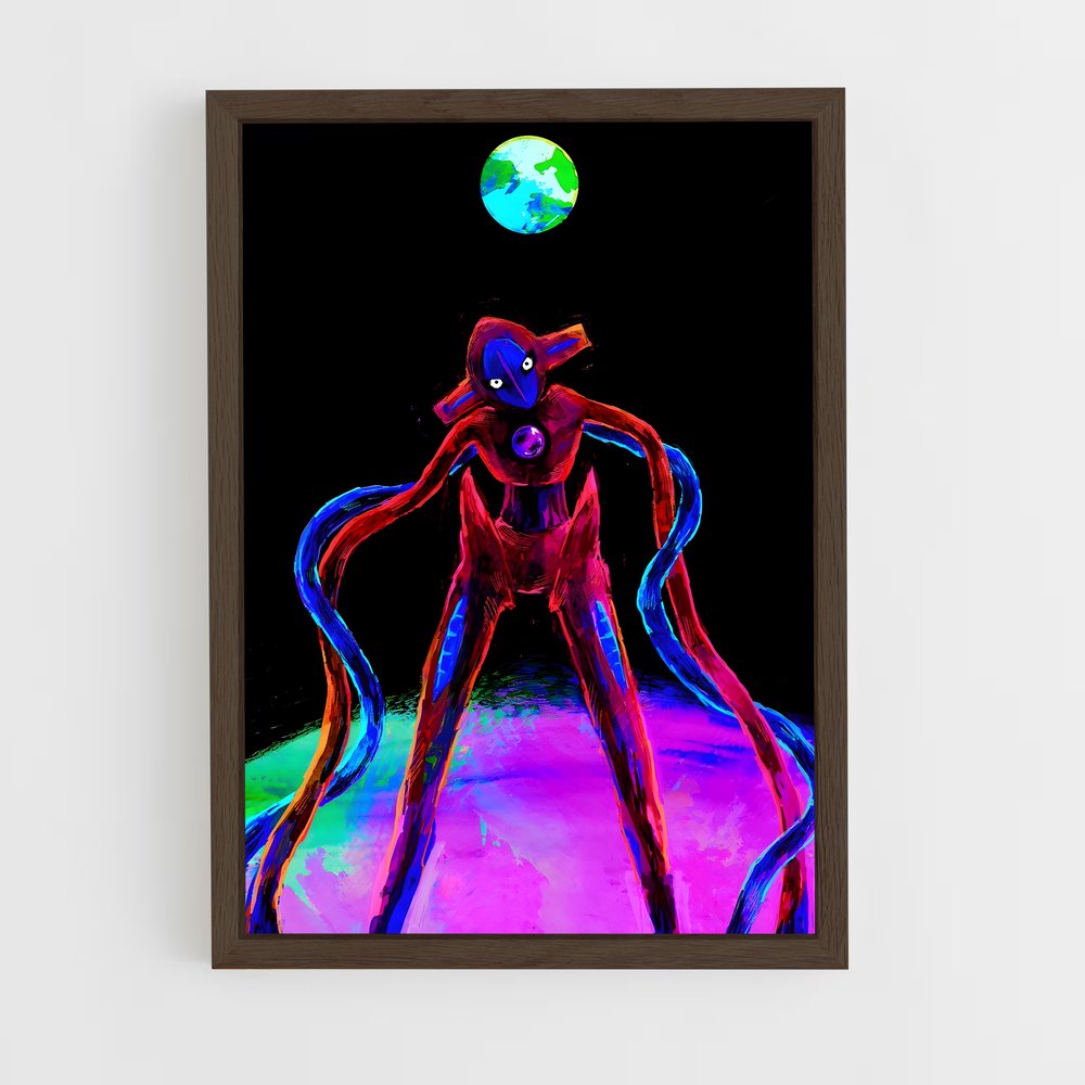 Poster L'Homme et la Lune – affiche Pokemon (vue 5)