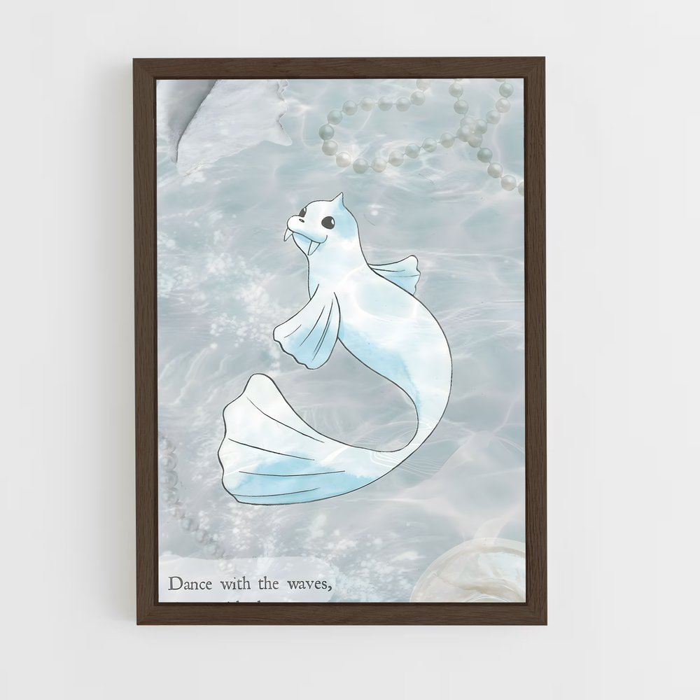 Poster Sirène en Merveille – affiche Pokemon (vue 5)
