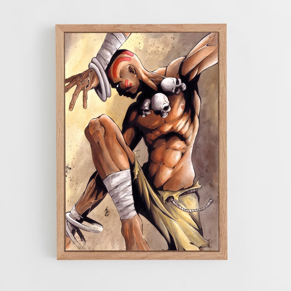 Poster Duel de Force – affiche Street Fighter (vue 4)