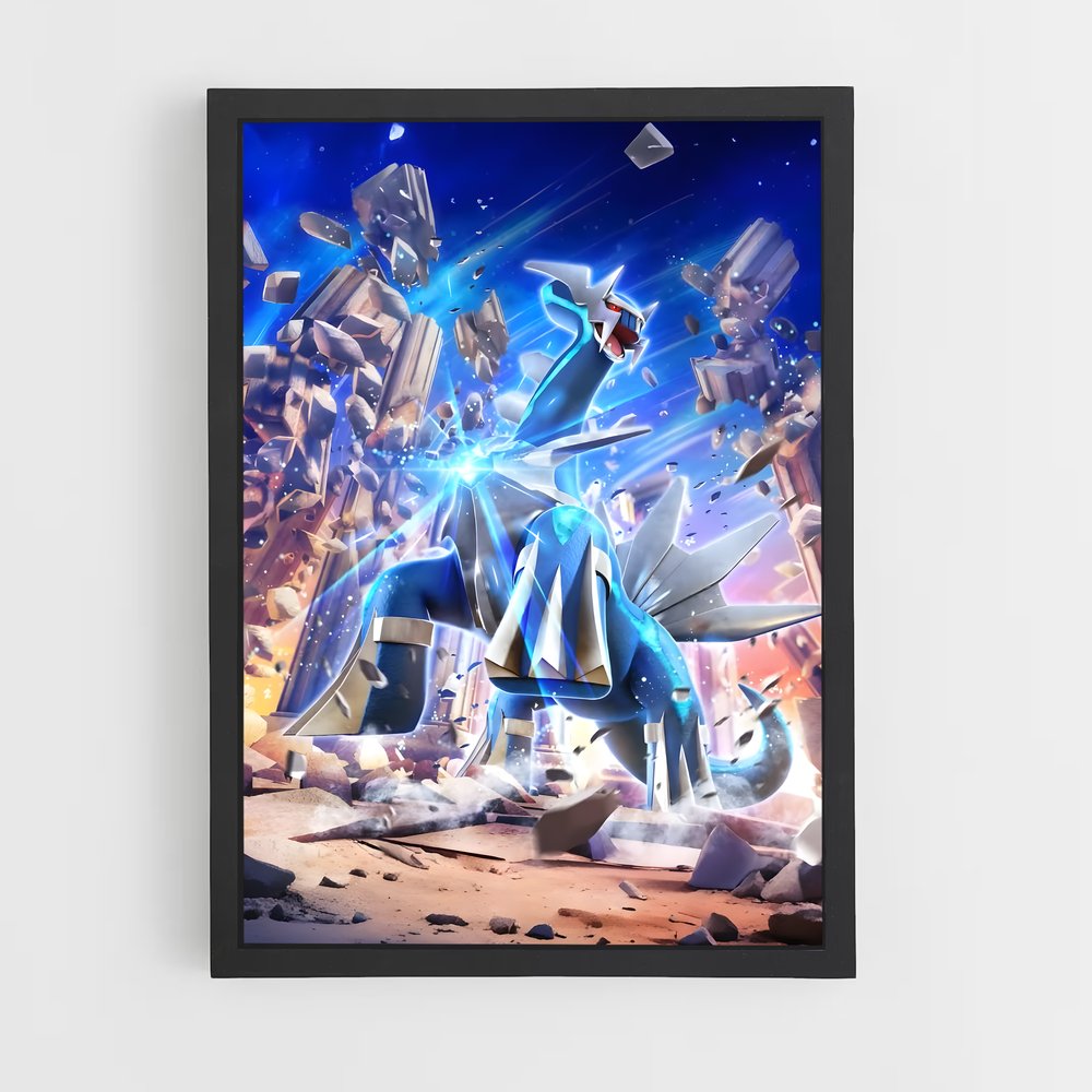 Poster L'Heure du Temps – affiche Pokemon (vue 2)