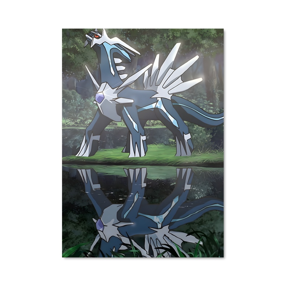 Poster Dialga : Dualité Éternelle – affiche Pokemon