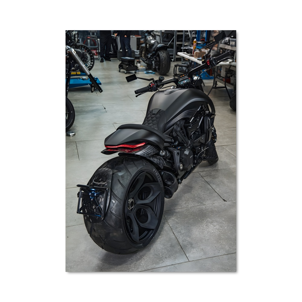 Poster Garage de Passion – affiche Ducati