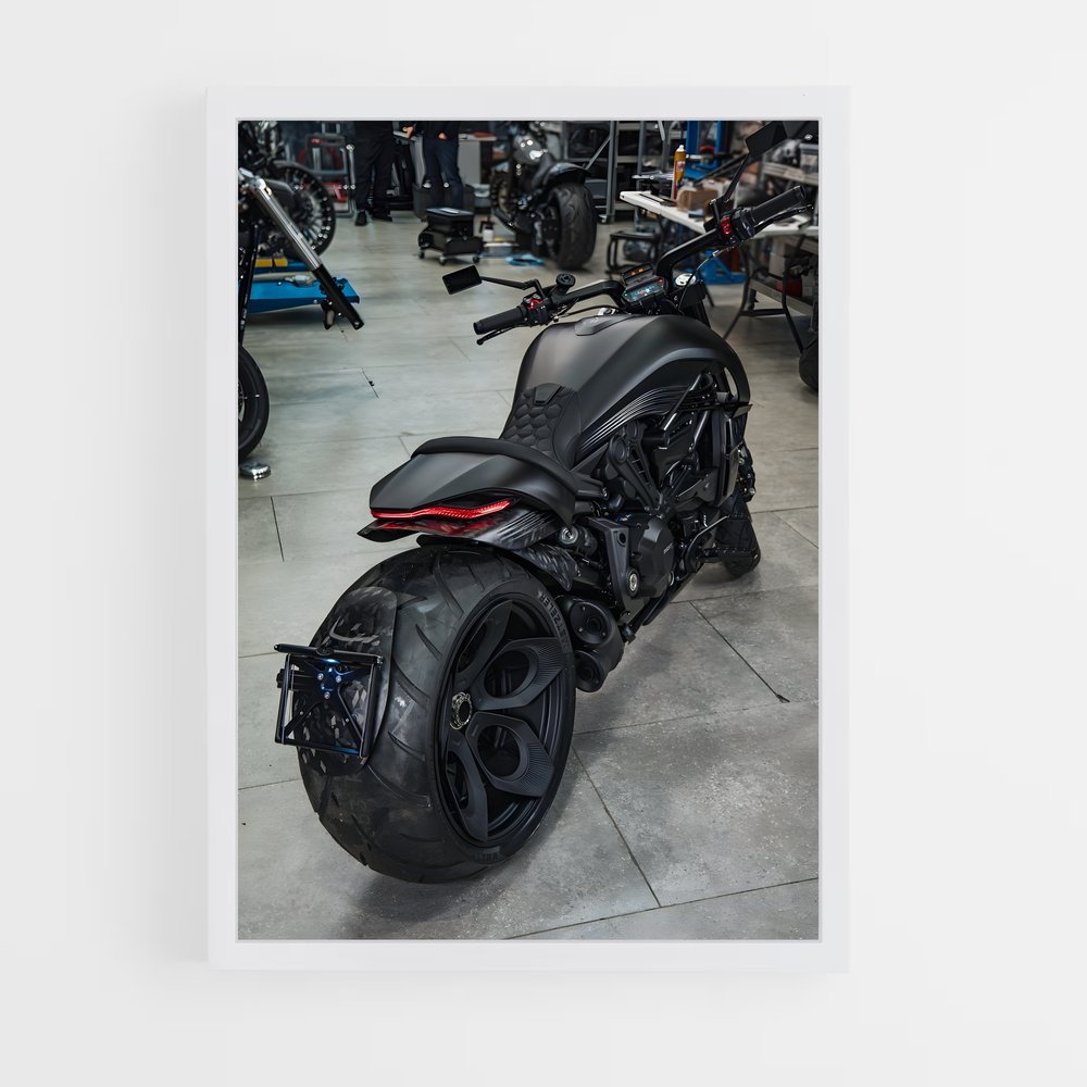 Poster Garage de Passion – affiche Ducati (vue 3)