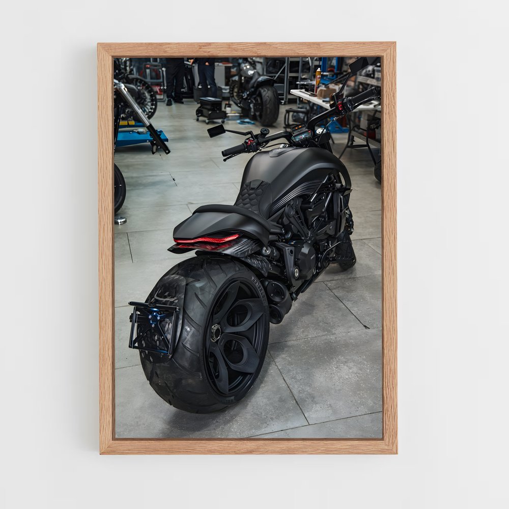 Poster Garage de Passion – affiche Ducati (vue 4)