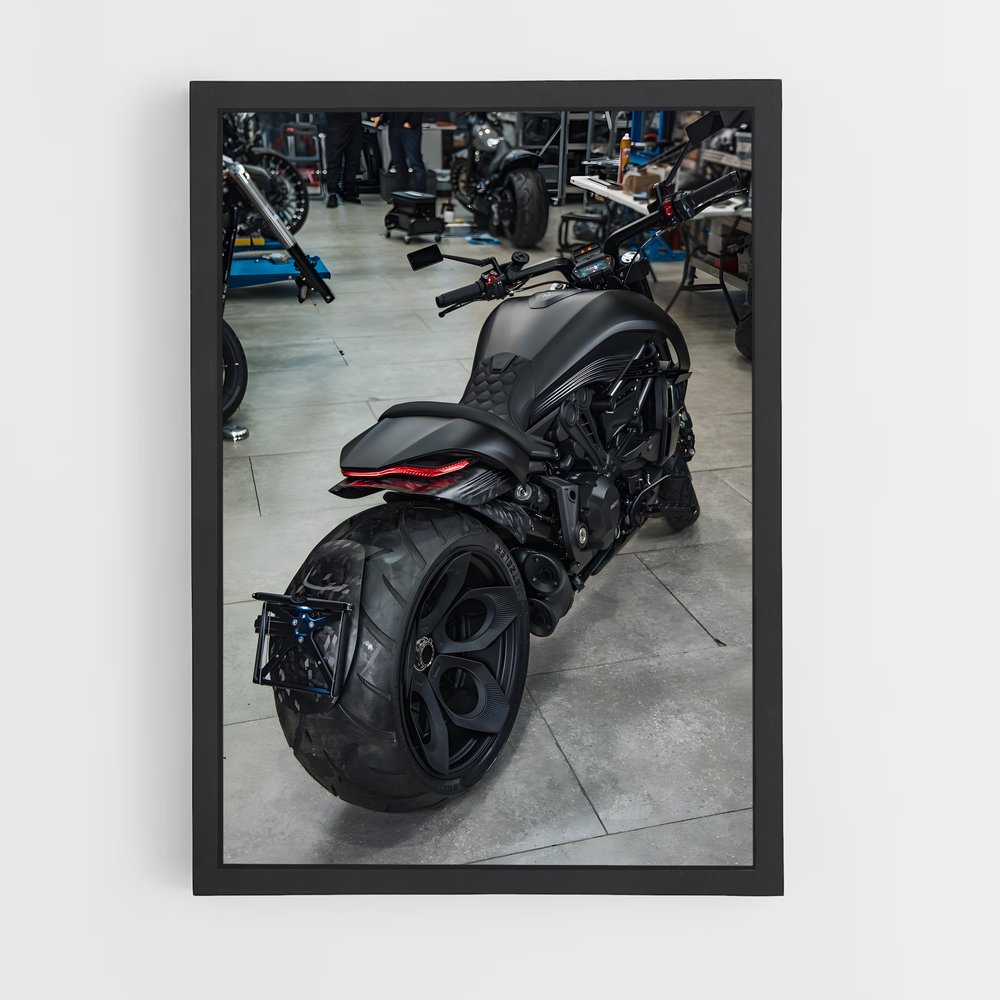 Poster Garage de Passion – affiche Ducati (vue 2)