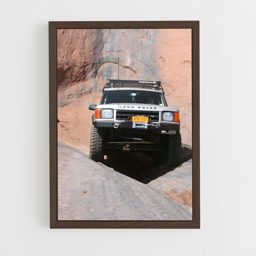 Poster Aventure dans le Canyon – affiche Land Rover (vue 5)