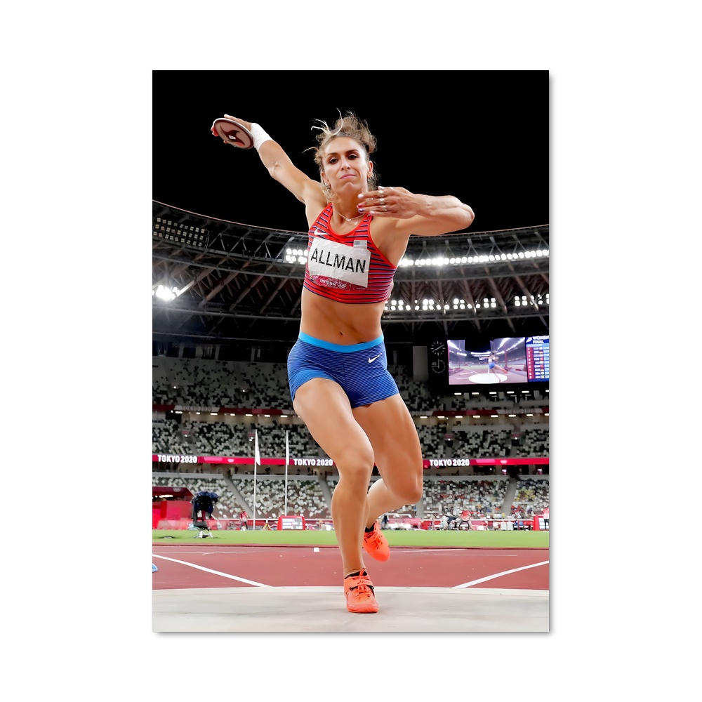 Poster Discus danse