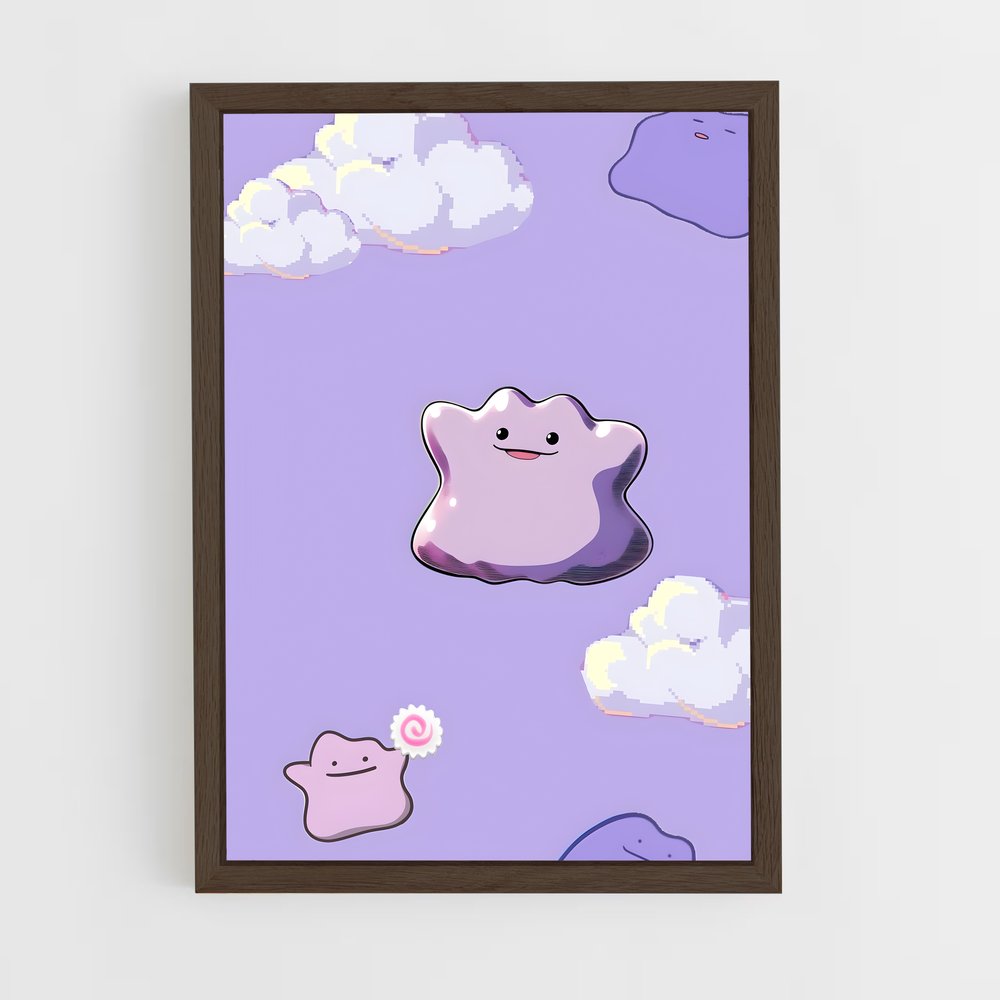 Poster Nuances Célestes – affiche Pokemon (vue 5)