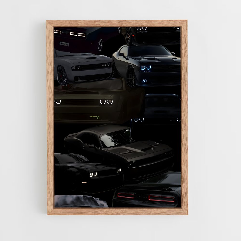 Poster Garage Mystique – affiche Dodge (vue 4)