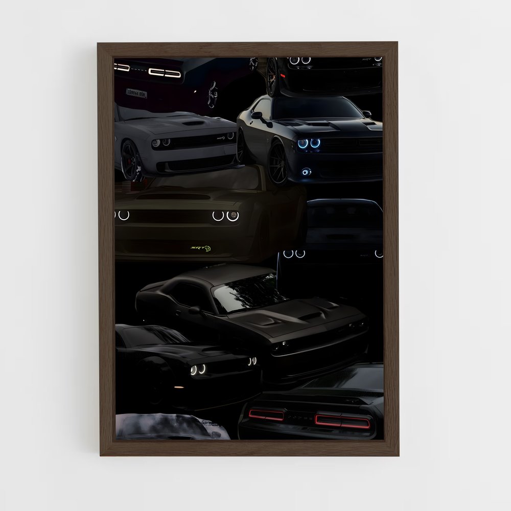 Poster Garage Mystique – affiche Dodge (vue 5)