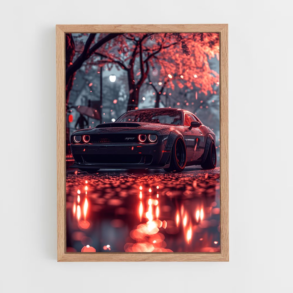 Poster Feu Rouge au Parc – affiche Dodge (vue 4)