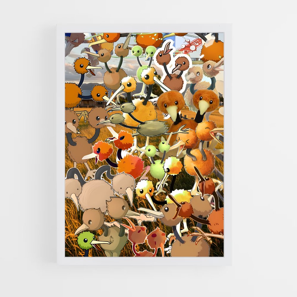 Poster La Prairie Animale – affiche Pokemon (vue 3)