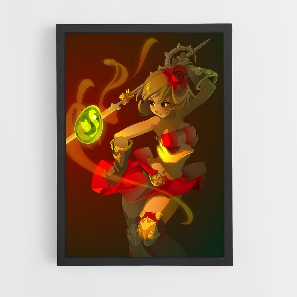 Poster L'Orbe Enchantée – affiche Dofus & Wakfu (vue 2)