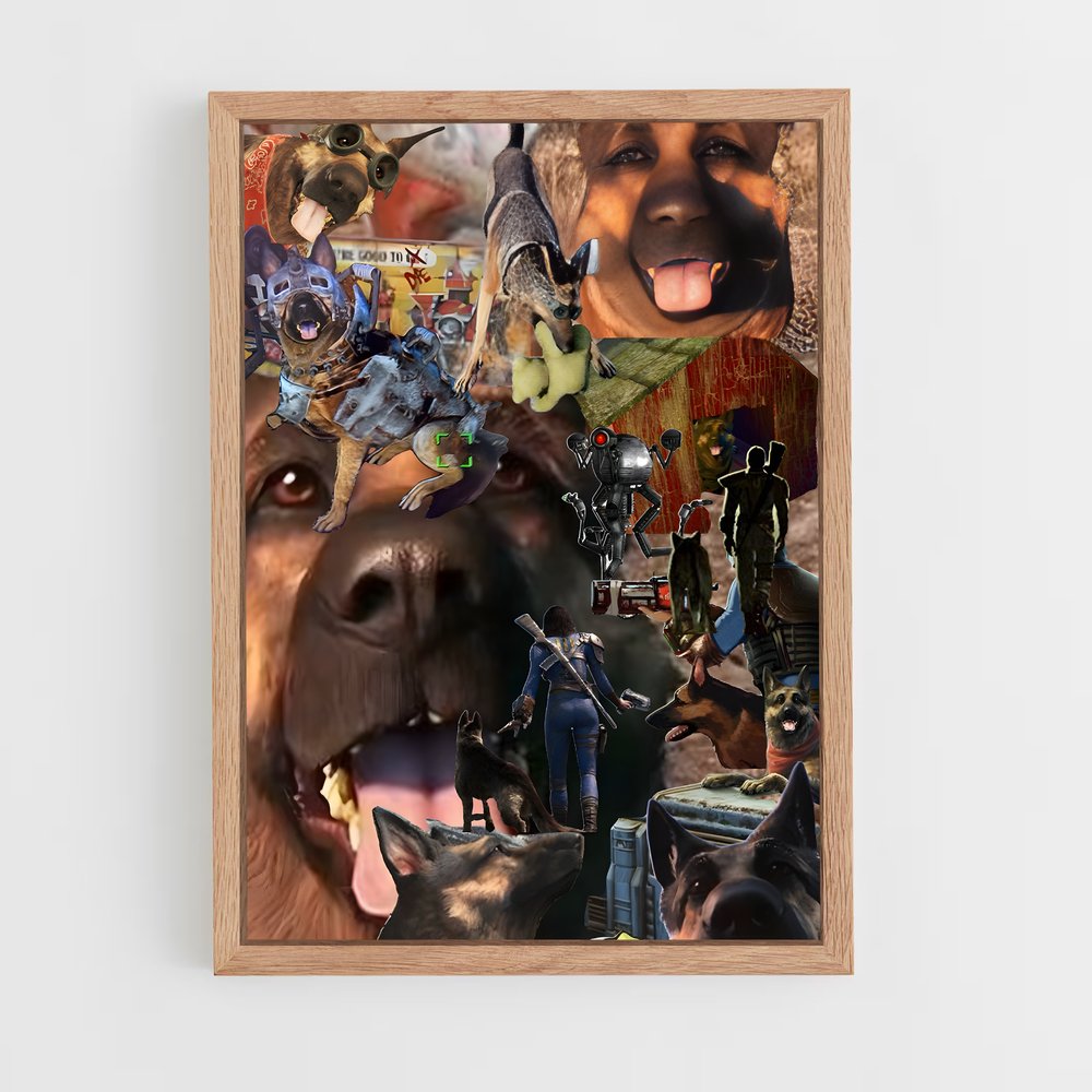 Poster Meute Enchantée – affiche Fallout (vue 4)