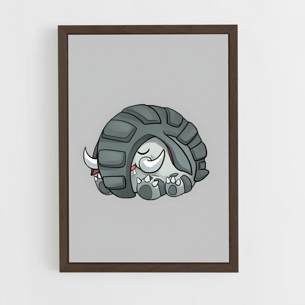 Poster Donphan Dodo – affiche Pokemon (vue 5)
