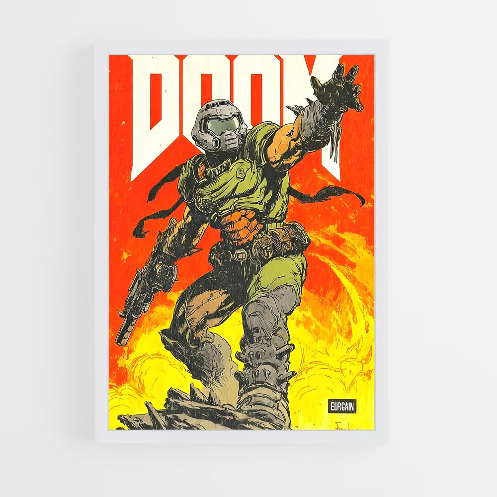 Poster Hellspawn – affiche Doom (vue 3)