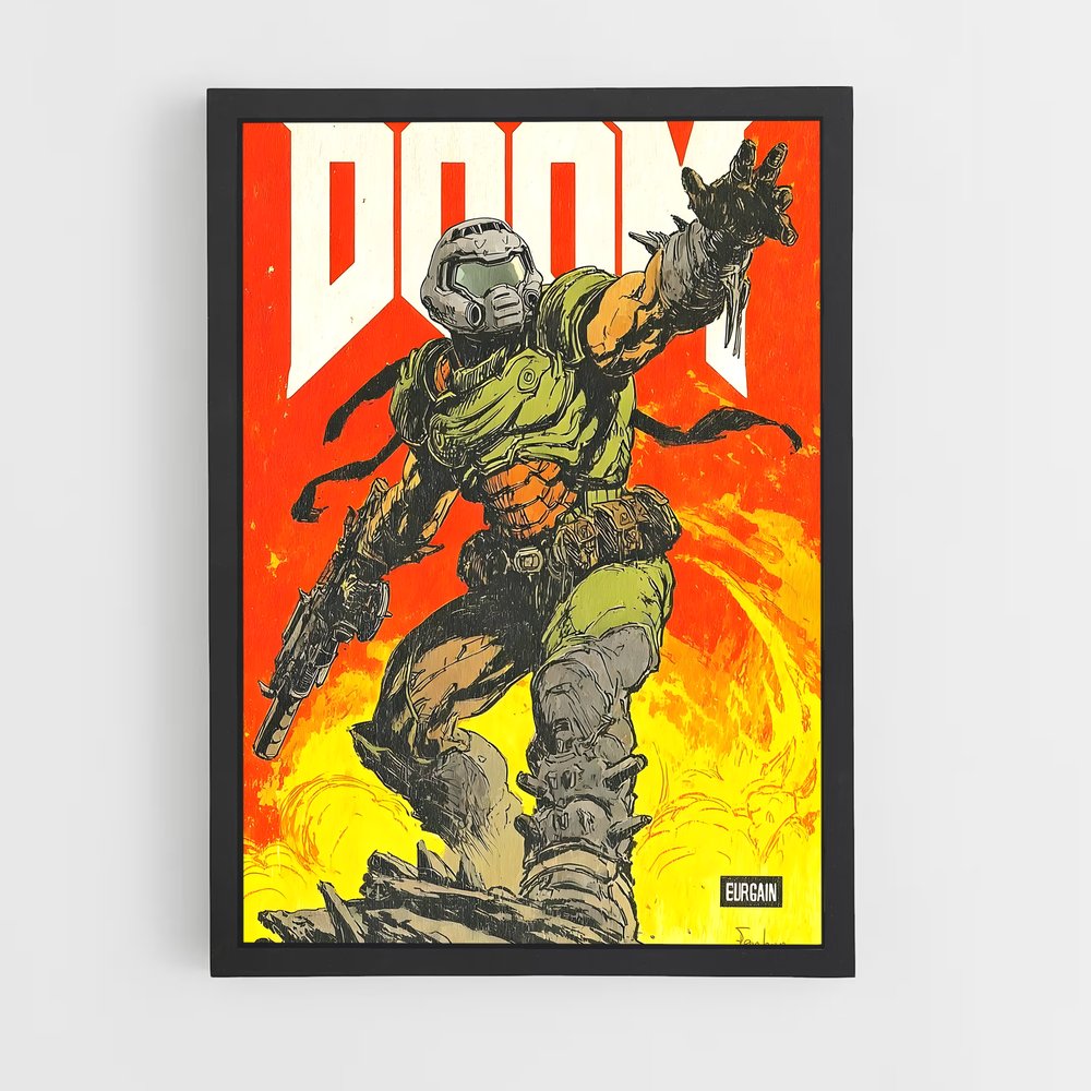Poster Hellspawn – affiche Doom (vue 2)