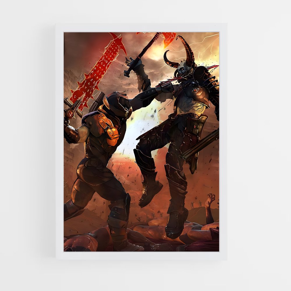 Poster Duel Urbain – affiche Doom (vue 3)