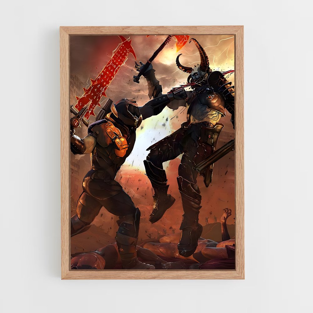 Poster Duel Urbain – affiche Doom (vue 4)