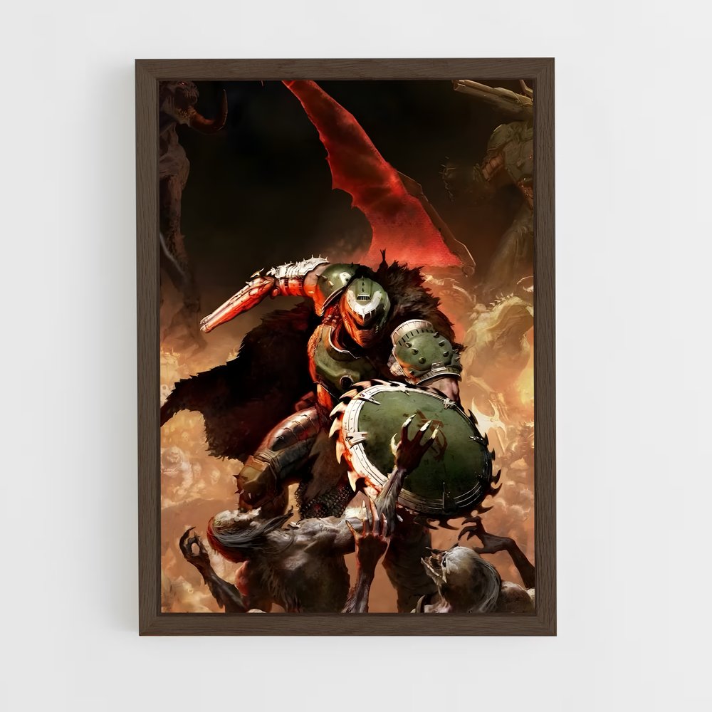 Poster L'Épée du Jugement – affiche Doom (vue 5)