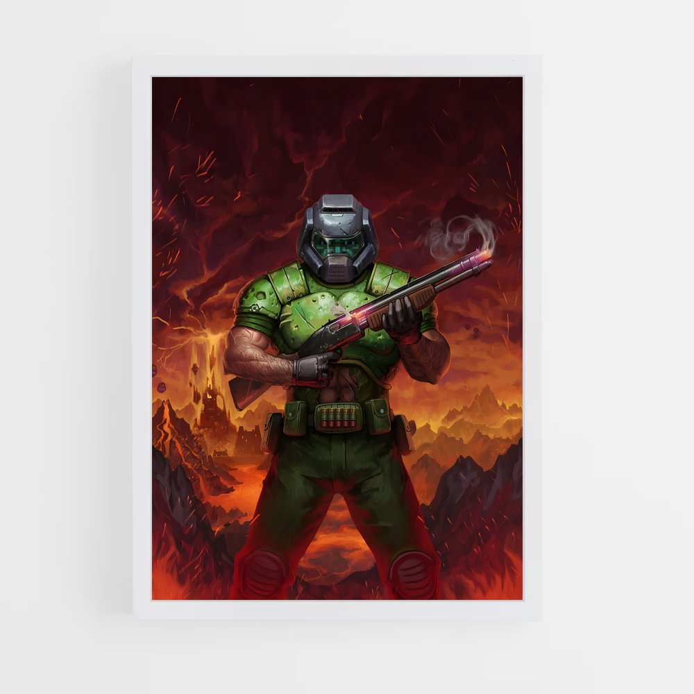 Poster Doom Vert (vue 3)