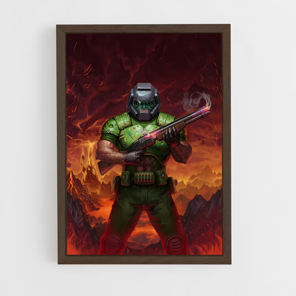 Poster Doom Vert (vue 5)