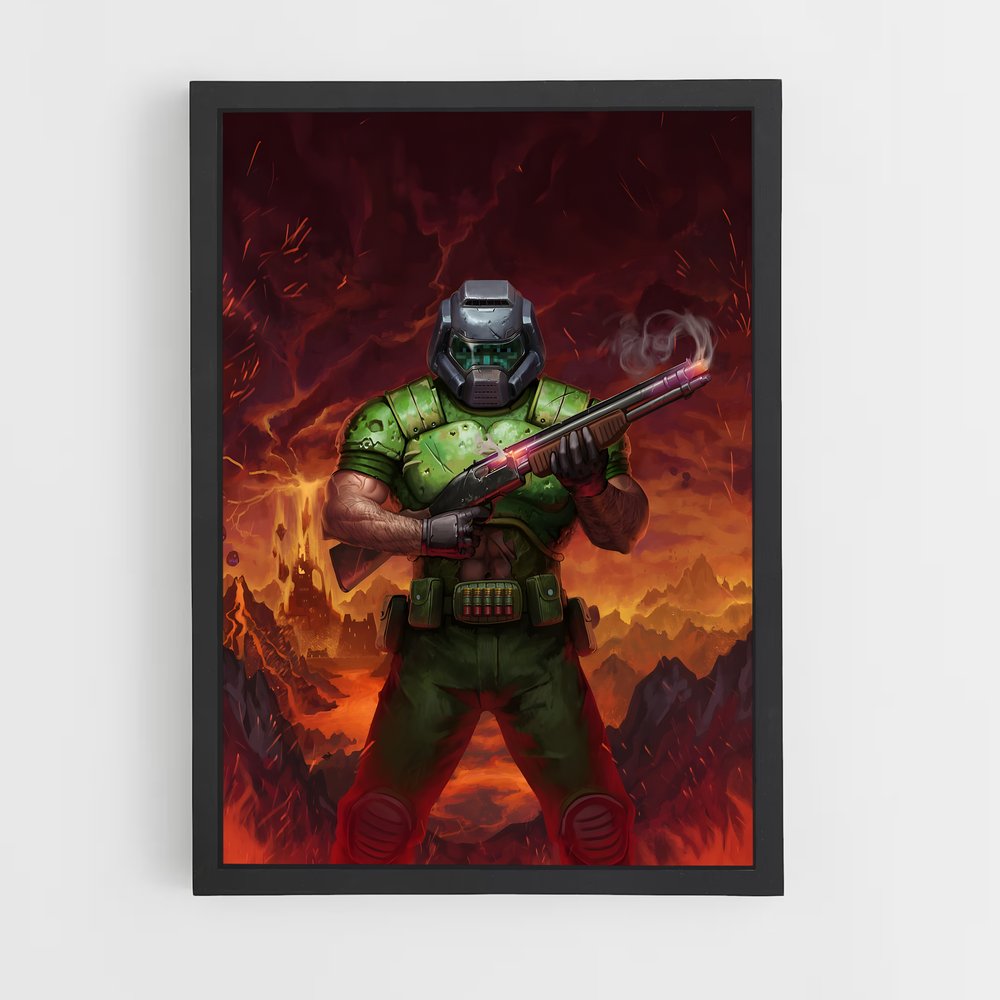 Poster Doom Vert (vue 2)