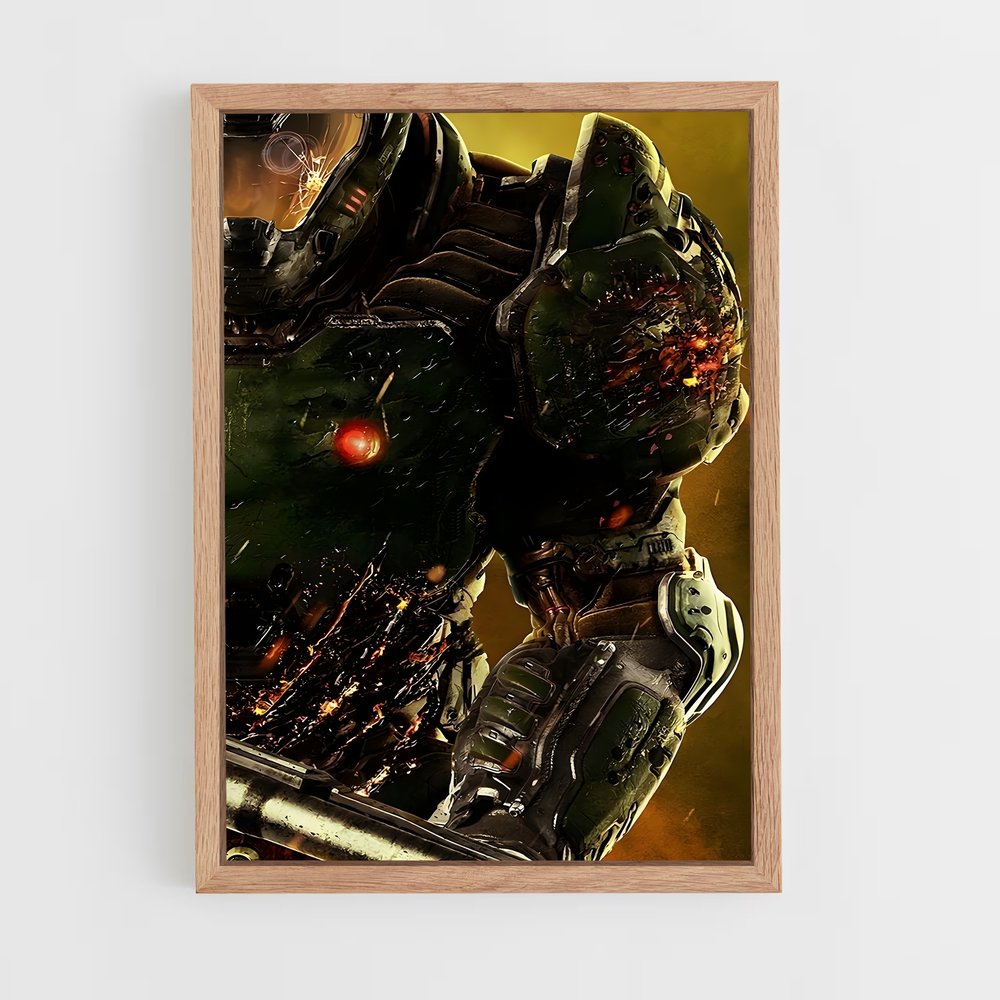 Poster Halo Masterpiece – affiche Doom (vue 4)