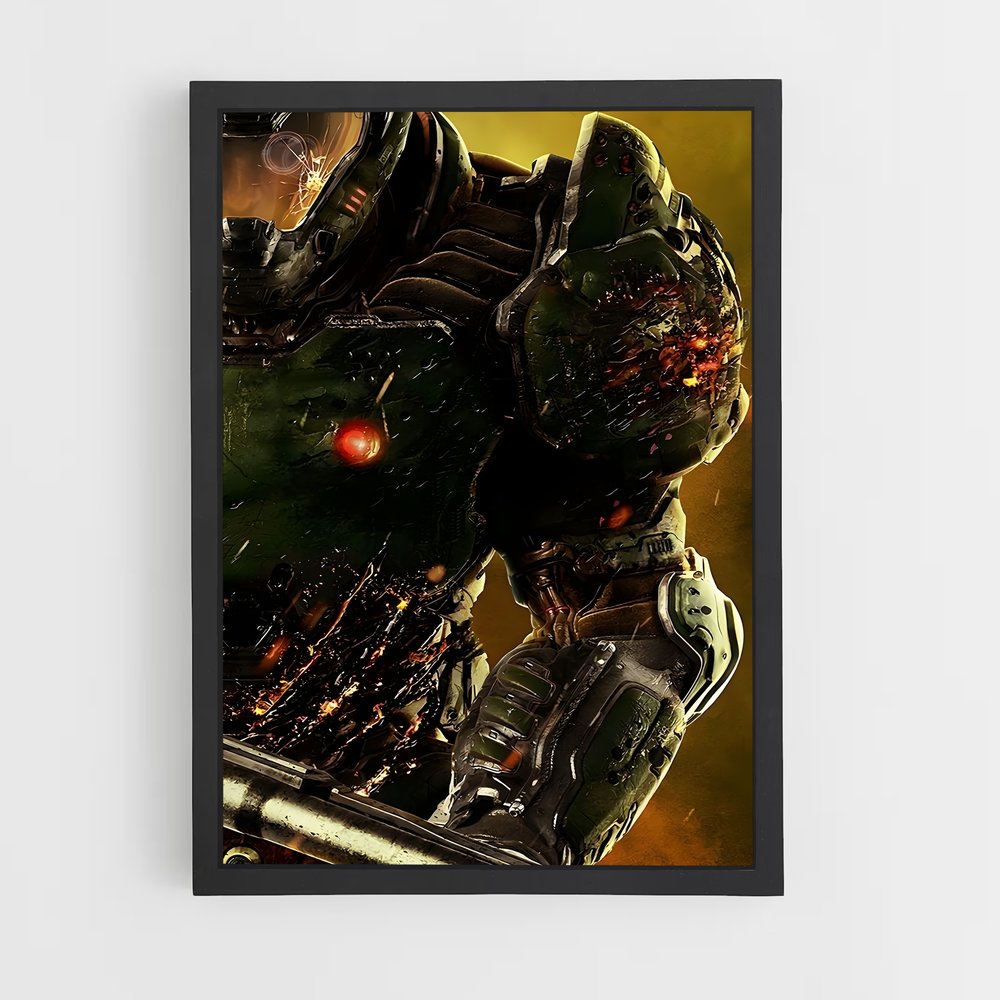 Poster Halo Masterpiece – affiche Doom (vue 2)