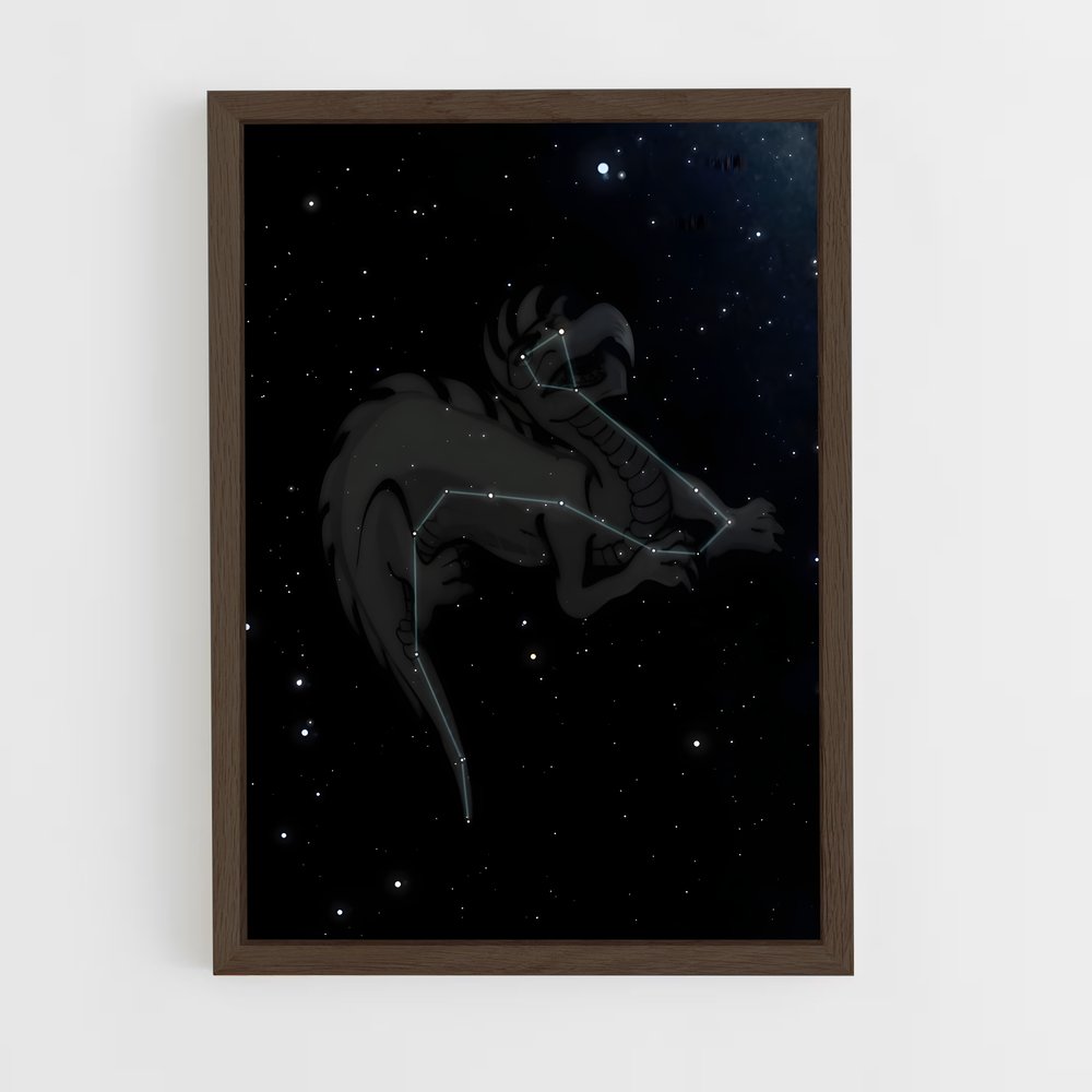 Poster Étoiles de Draco – affiche Constellations (vue 5)