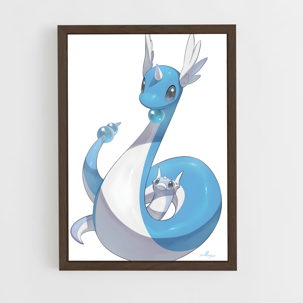 Poster Dragon de Givre – affiche Pokemon (vue 5)