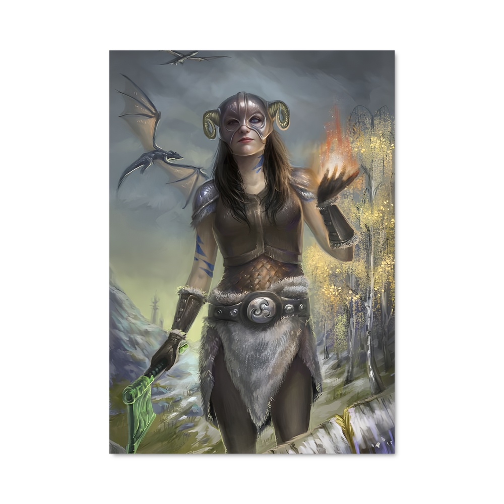 Poster Dragonborn Éveillez