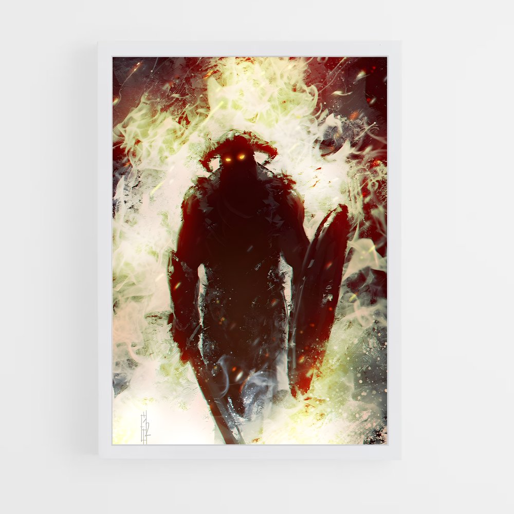 Poster La Révolte des Faims – affiche Skyrim (vue 3)