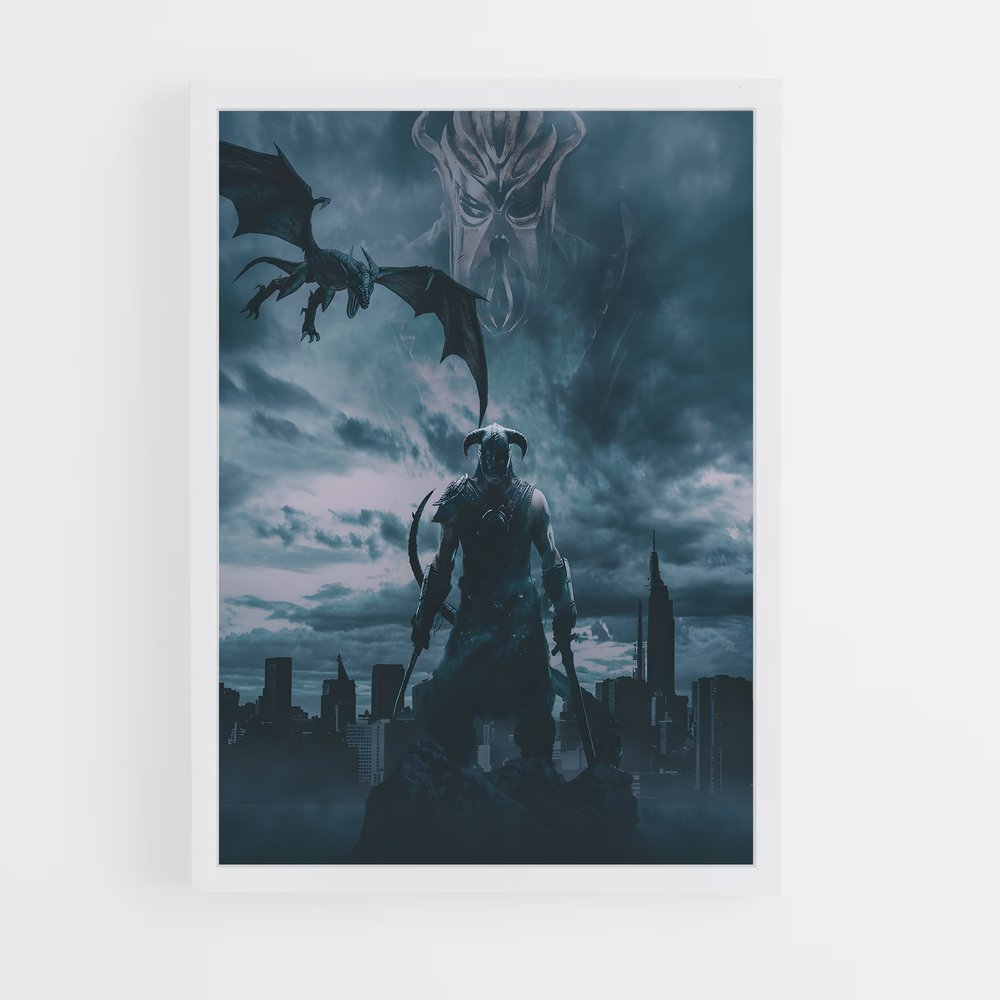 Poster Souls of the Forgotten – affiche Skyrim (vue 3)