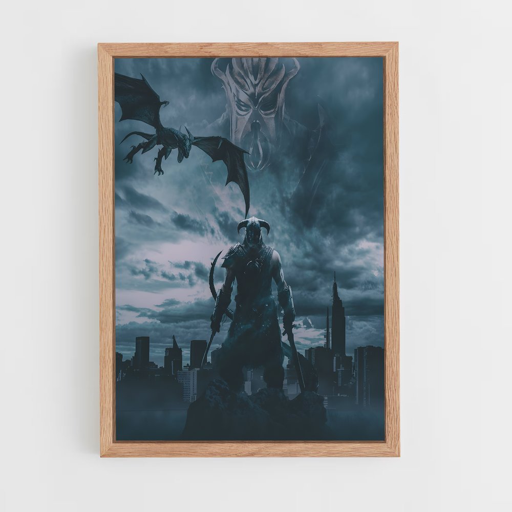 Poster Souls of the Forgotten – affiche Skyrim (vue 4)